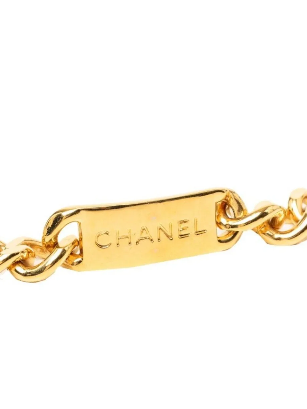 Chanel CC Logo 31 Rue Cambon Chain Belt Gold Plated